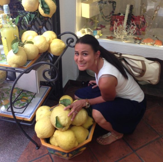 huge positano lemons