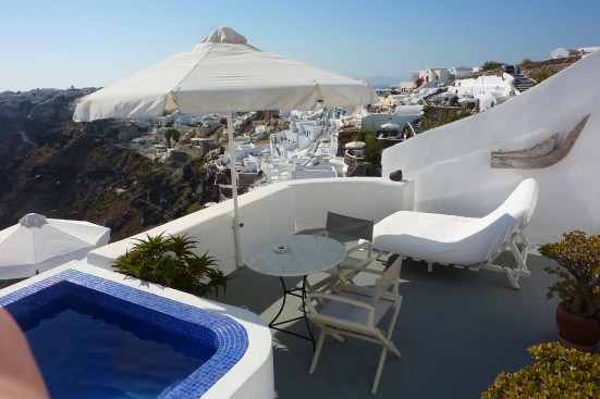 santorini balcony