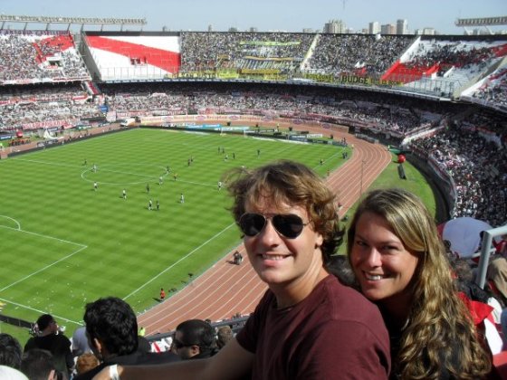 Boca Juniors v. River Plate at La Bombonera, Buenos Aires