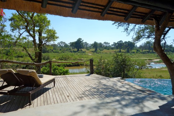 Deck of the private rondavel