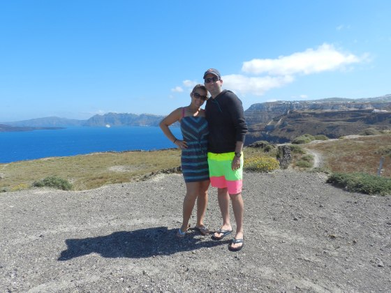 Santorini honeymoon