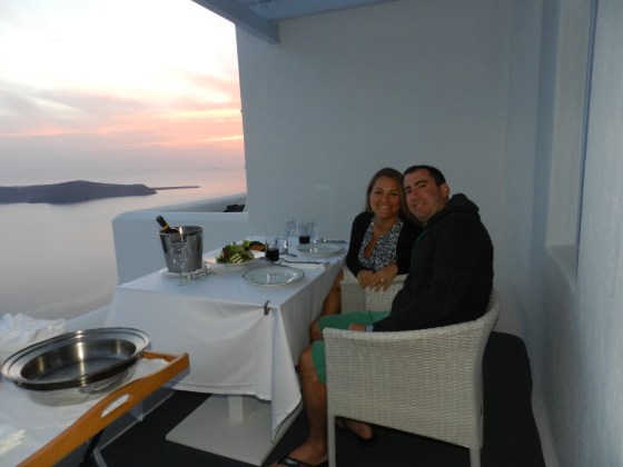 Santorini honeymoon
