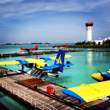 Maldives - sea plane airport