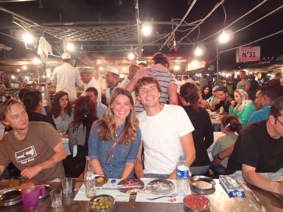 Braving the Marrakech street food