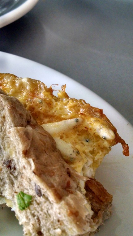 This was basically my worst food ordering decision ever. I tried the local 'delicacy' called Whitebait. Didn't know it was baby fish fried in an omelette sandwich. Yes those are the fish faces & eyeballs