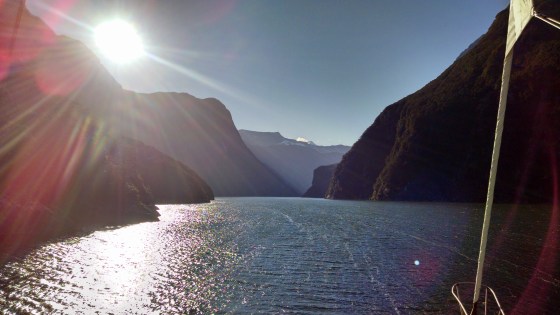 Milford Sound at dawn