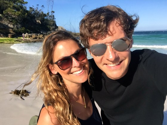 Selfie at Greenfield Beach