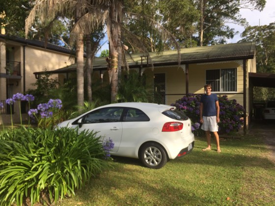 Our Airbnb host told us to park there, I swear!